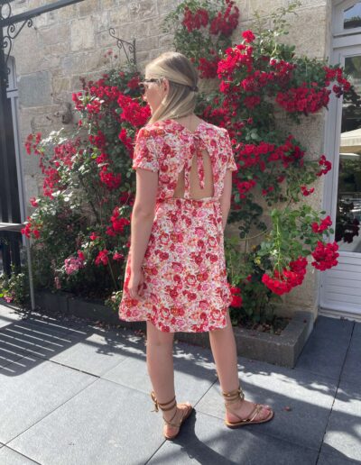 Robe à fleurs femme